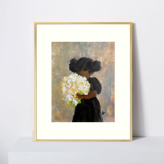 Comforting Petals - original painting