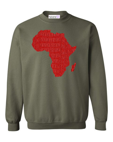 Motherland  Red Gator Sweatshirt