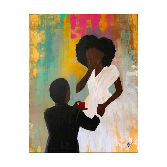 The Proposal. original painting