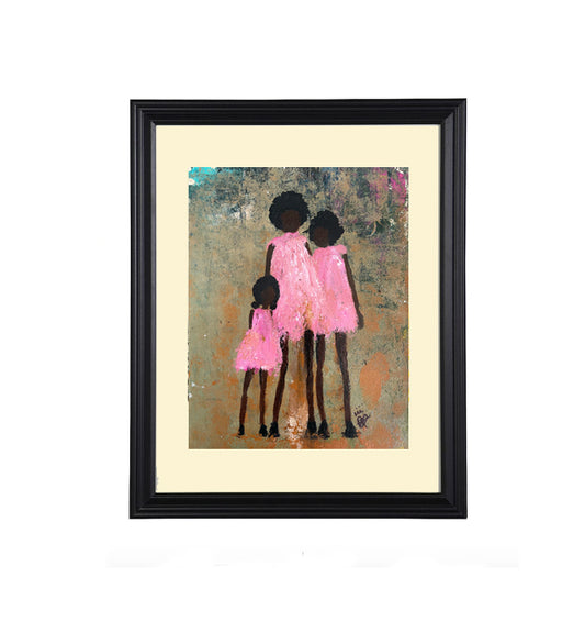 With My Girls - Wall Art Print