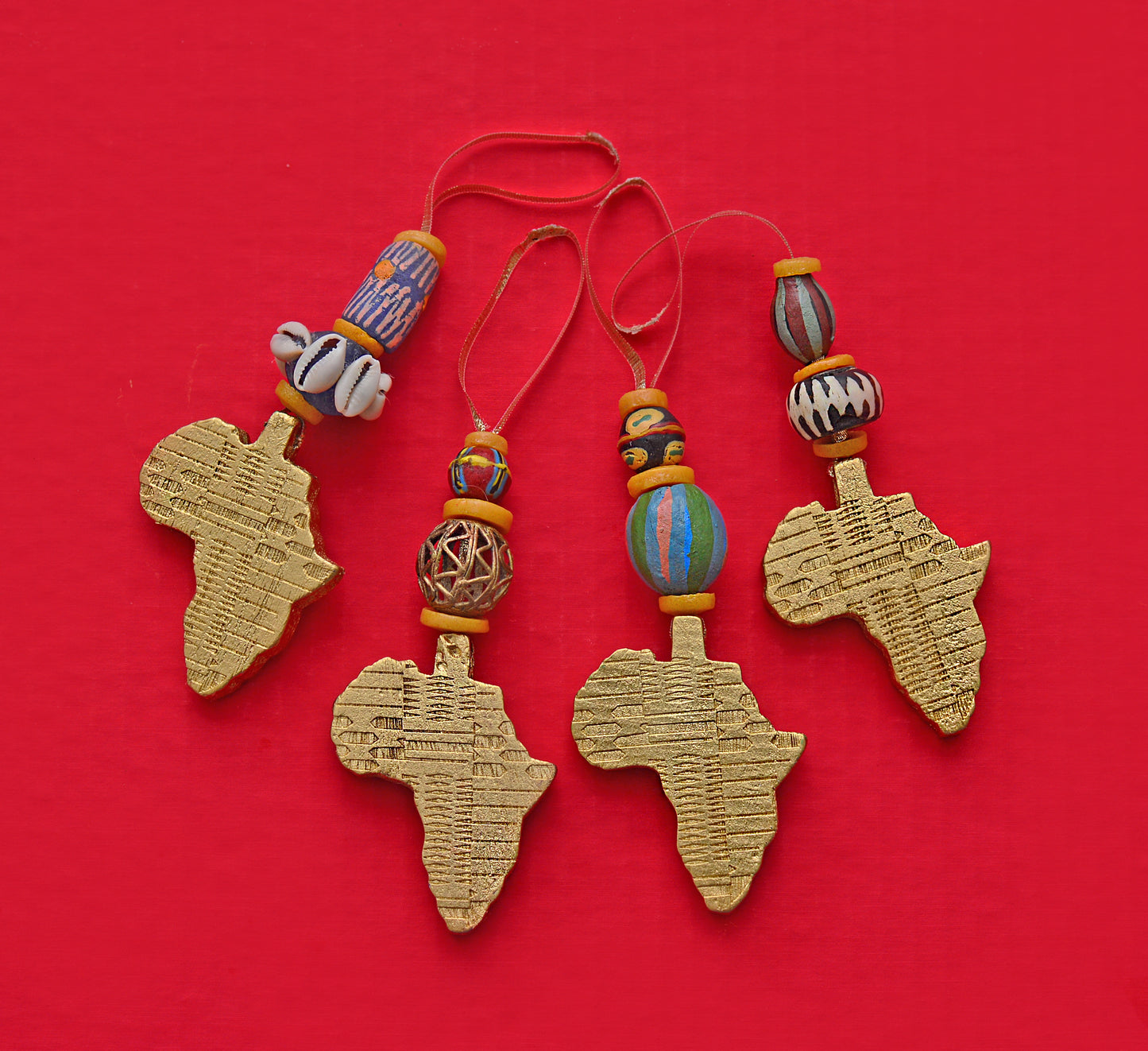 Shape of Africa Ornament
